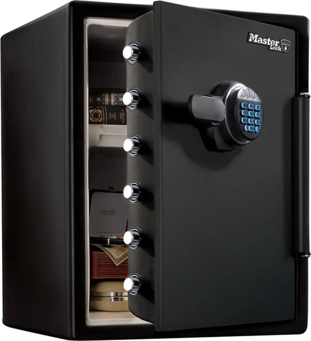MasterLock Brandwerende Kluis LFW205FYC XXL - 56.5L - Zwart/Grijs
