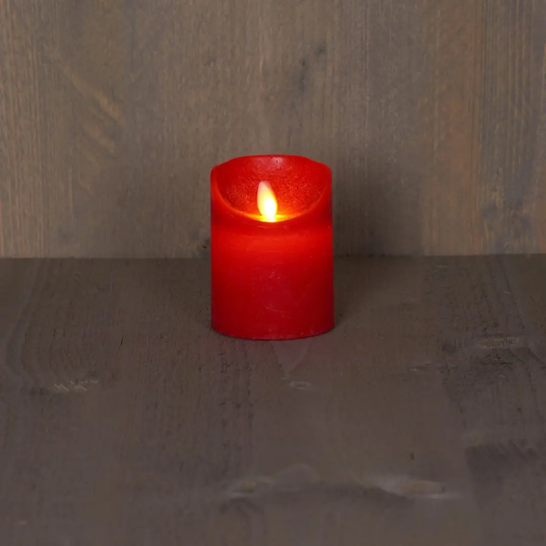 Anna's Collection LED Stompkaars Oslo 10cm - Rood