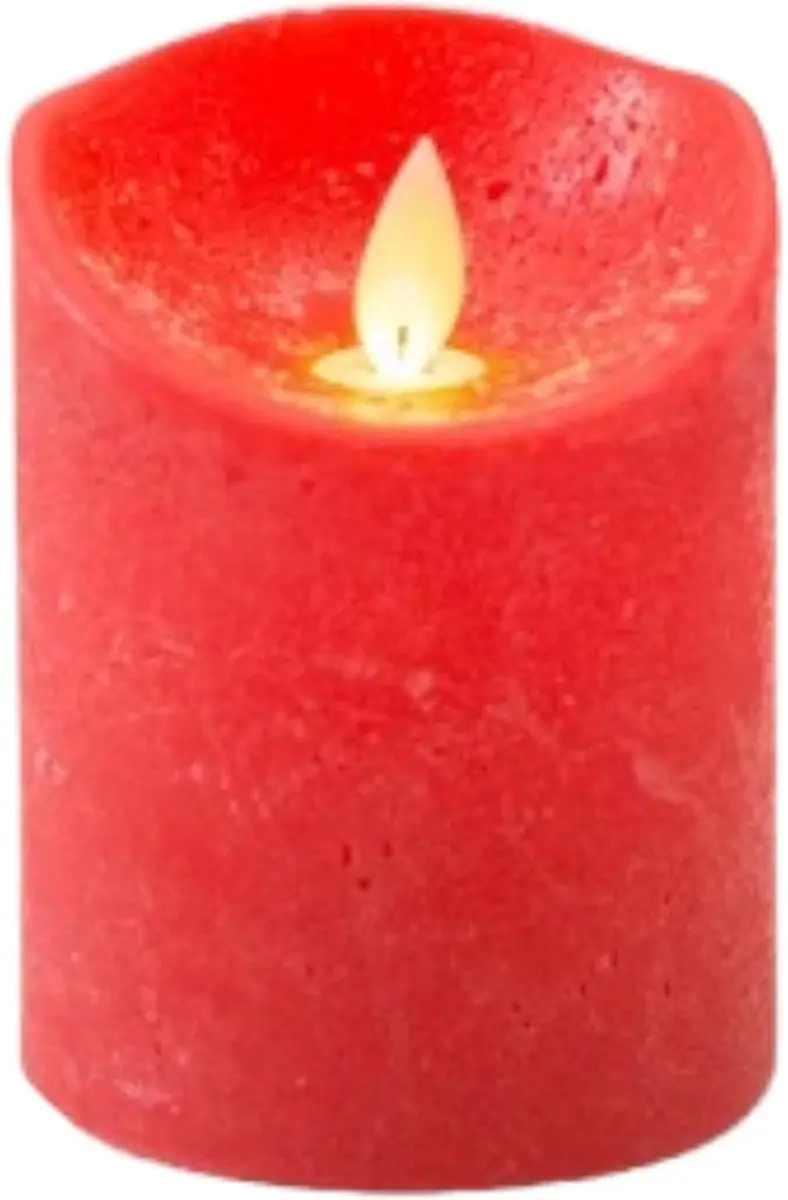 Anna's Collection LED Stompkaars Oslo 10cm - Rood