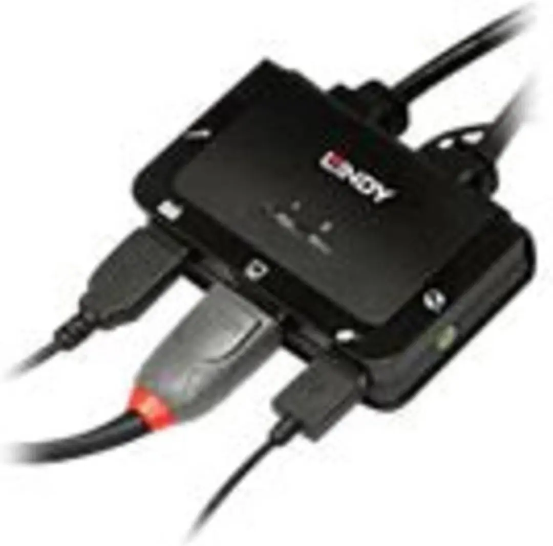 Lindy 42344 KVM-switch DisplayPort - 4K