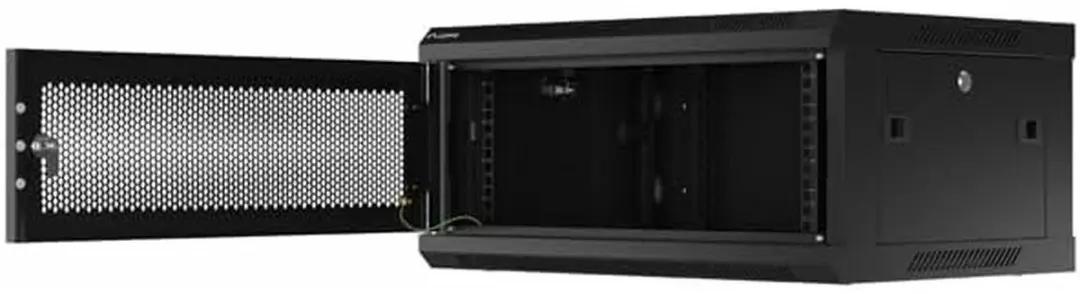 Lanberg 19 Inch Wandrack 4U 600x450mm - Zwart