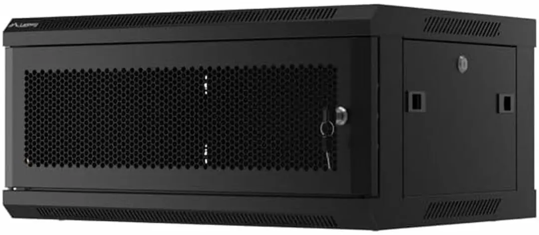 Lanberg 19 Inch Wandrack 4U 600x450mm - Zwart