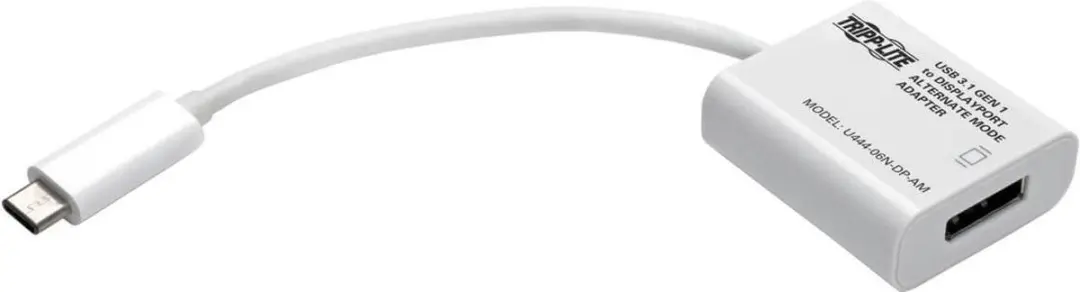 Tripp Lite U444-06N-DP-AM USB C naar DisplayPort Kabeltussenstuk