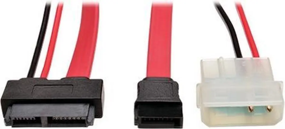 Tripp Lite P948-20I SATA LP4 Kabeltussenstuk - Rood