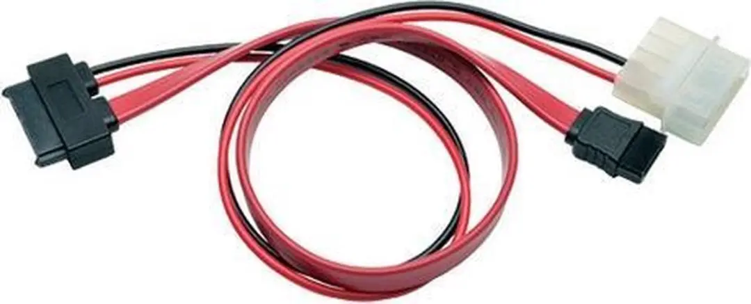 Tripp Lite P948-20I SATA LP4 Kabeltussenstuk - Rood