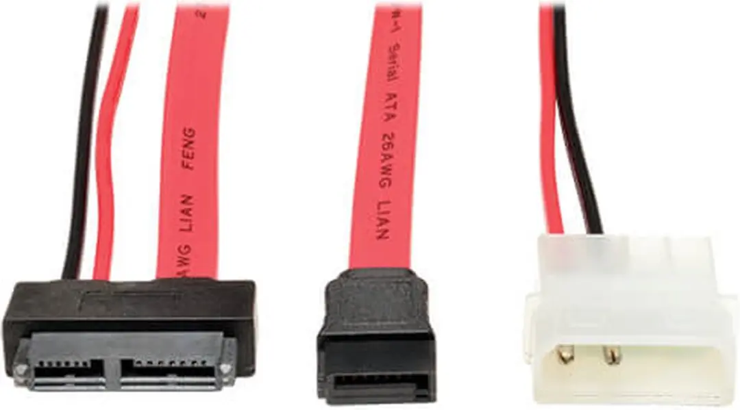 Tripp Lite P948-20I SATA LP4 Kabeltussenstuk - Rood