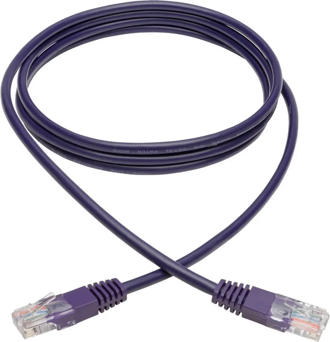 Tripp Lite N002-006-PU Patchkabel Cat5e 350MHz - 1,8m Paars