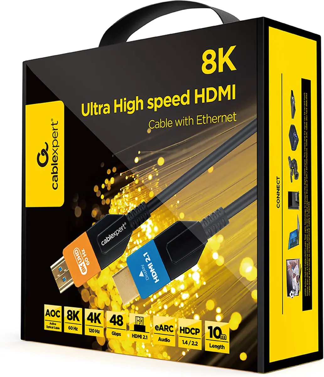 Cablexpert AOC HDMI 8K Kabel 10m - Ethernet