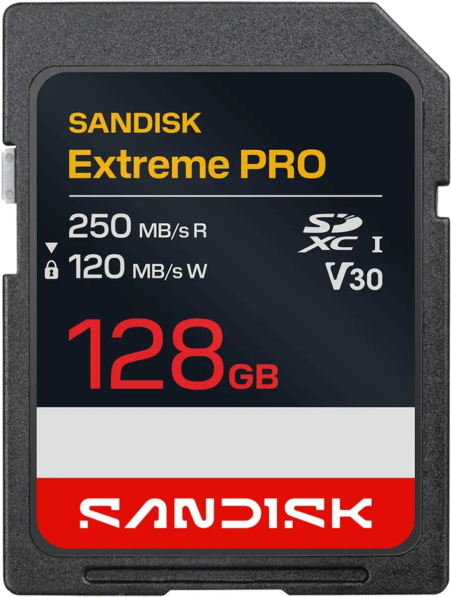 SanDisk SDXC Extreme PRO 128GB