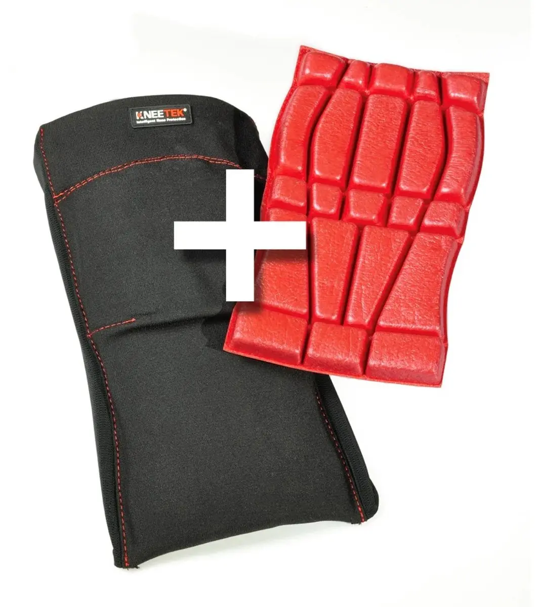 Kniebeschermers PROTEK SlideOne L - EN 14404 - Zwart