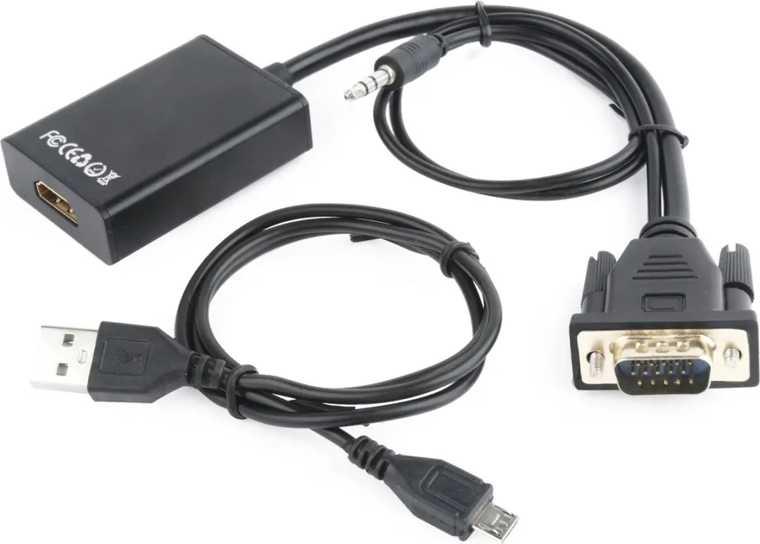 Cablexpert VGA naar HDMI Adapter 0,15m