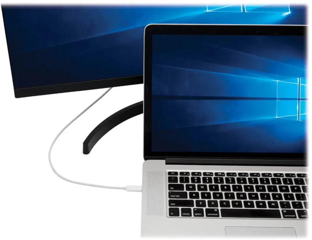 Tripp Lite U444-010-DE USB-C naar DVI Adapter - 1920x1200 - Wit