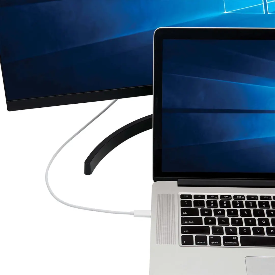 Tripp Lite U444-010-DE USB-C naar DVI Adapter - 1920x1200 - Wit