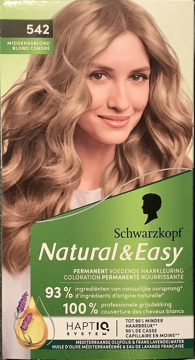 Schwarzkopf Natural & Easy Middenasblond 203g