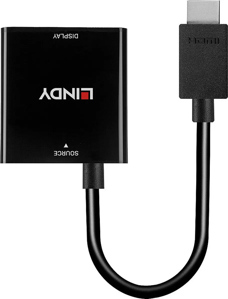 Lindy HDMI naar VGA Videoconverter - Zwart