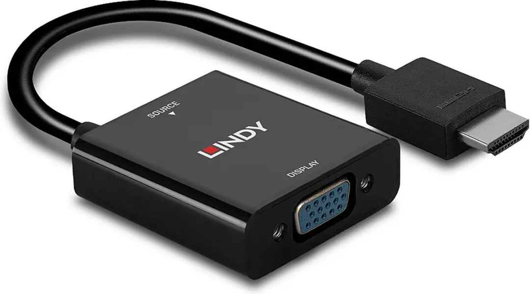 Lindy HDMI naar VGA Videoconverter - Zwart