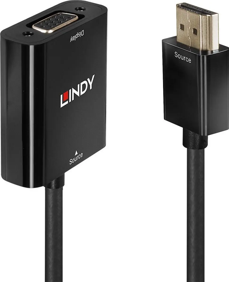 Lindy HDMI naar VGA Videoconverter - Zwart - afbeelding 6 van 6