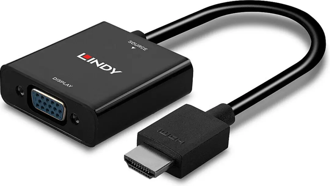 Lindy HDMI naar VGA Videoconverter - Zwart