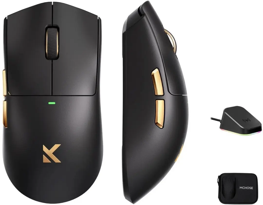 MCHOSE K7 Ultra Gaming Muis - MC-K7-5 - Zwart