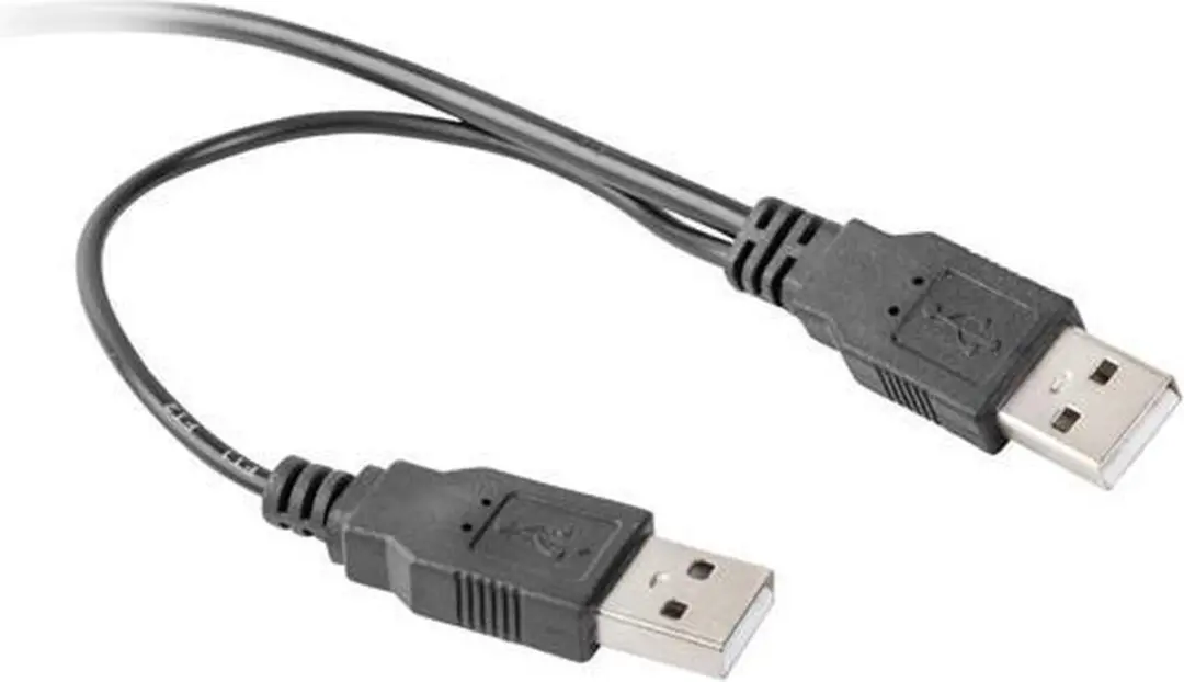 Cablexpert USB2.0 naar Slim SATA Converter 0,5m - Zwart