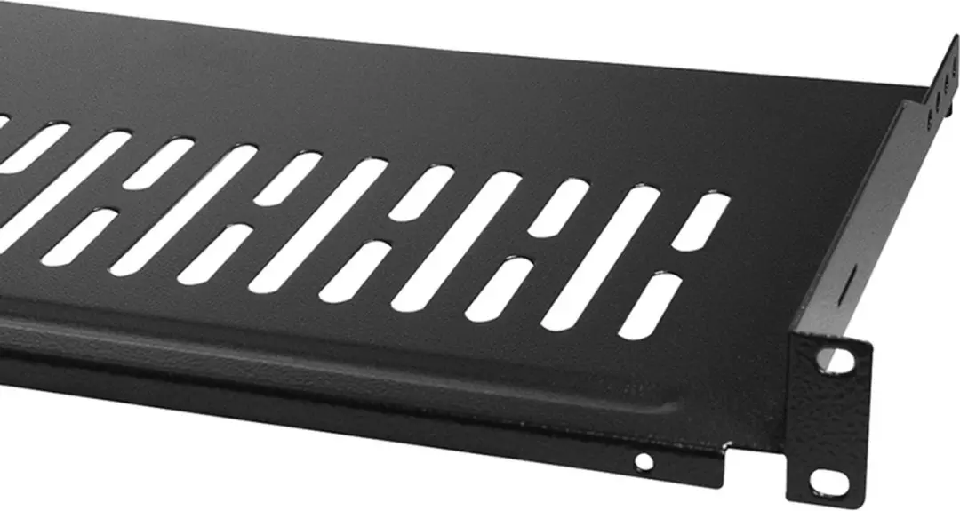 Onbekend 13SF1C35B Legbord 1U Serverkast 400mm - Zwart