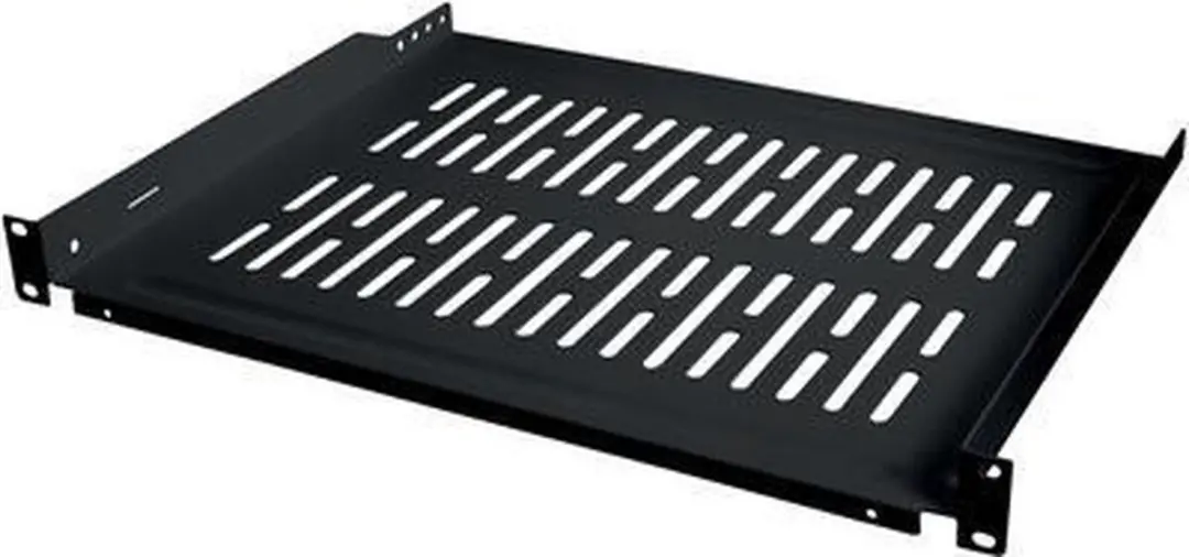 Onbekend 13SF1C35B Legbord 1U Serverkast 400mm - Zwart