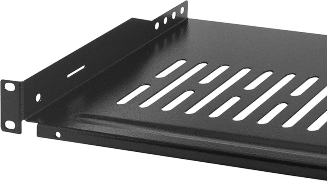 Onbekend 13SF1C35B Legbord 1U Serverkast 400mm - Zwart