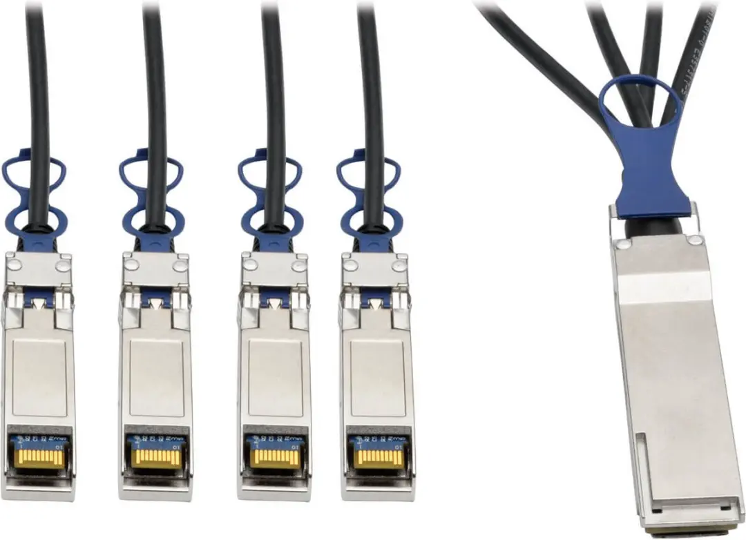 Tripp Lite QSFP+ 4xSFP+ N281-03M-BK Kabel
