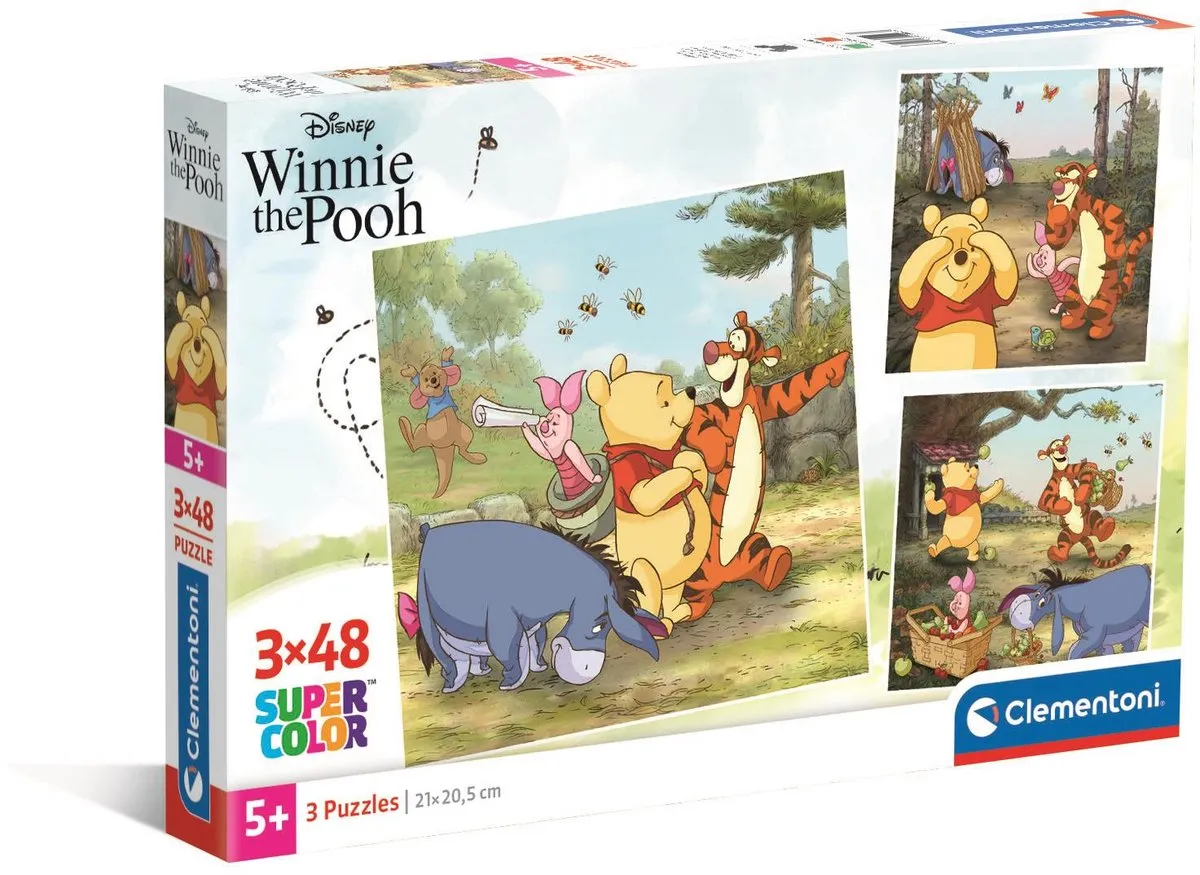 Clementoni Disney Winnie de Poeh Puzzel 144 Stuks