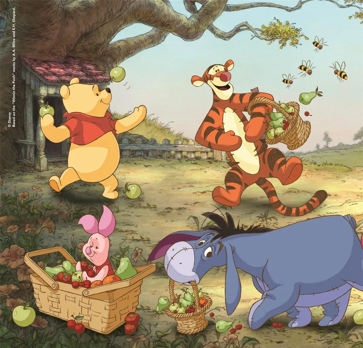 Clementoni Disney Winnie de Poeh Puzzel 144 Stuks - Multikleur - afbeelding 5 van 6