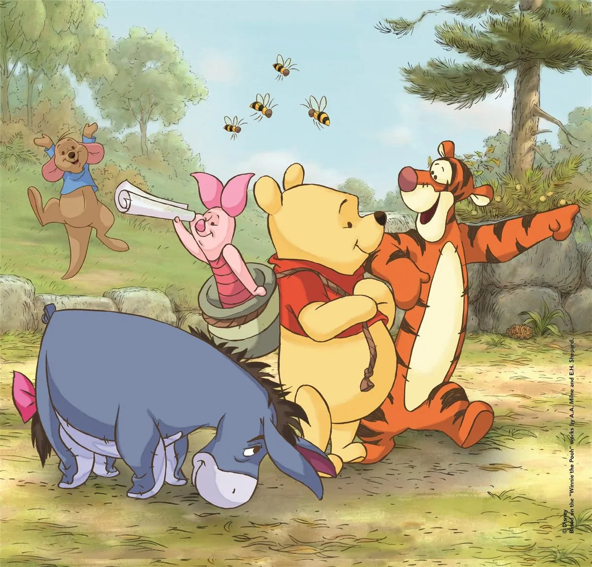 Clementoni Disney Winnie de Poeh Puzzel 144 Stuks - Multikleur - afbeelding 6 van 6