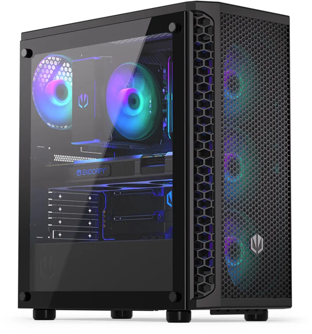 Endorfy Signum 300 ARGB ATX/mATX Behuizing - Zwart