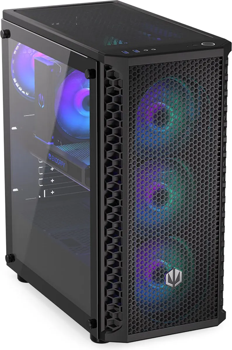 Endorfy Signum 300 ARGB ATX/mATX Behuizing - Zwart