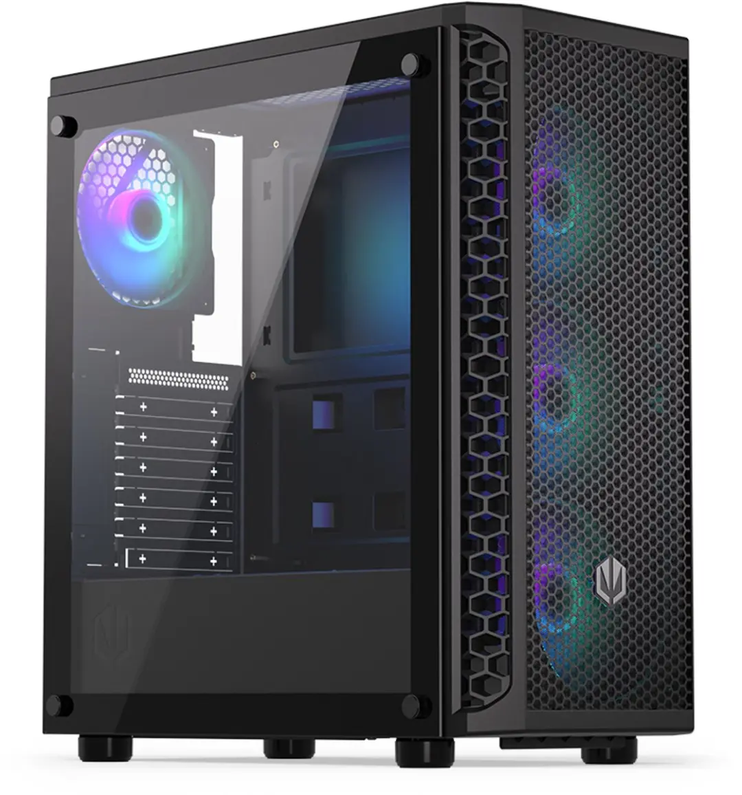 Endorfy Signum 300 ARGB ATX/mATX Behuizing - Zwart