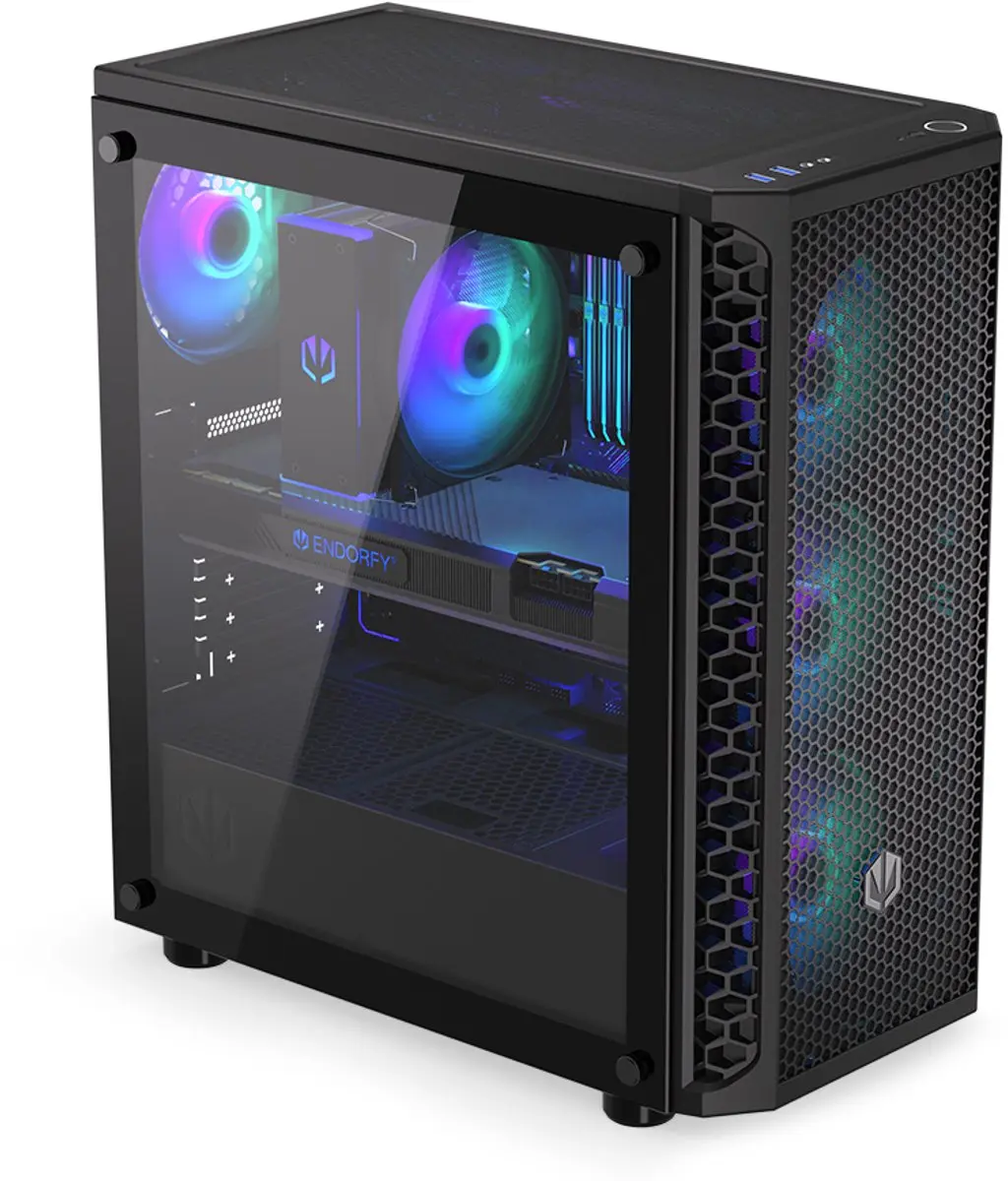 Endorfy Signum 300 ARGB ATX/mATX Behuizing - Zwart