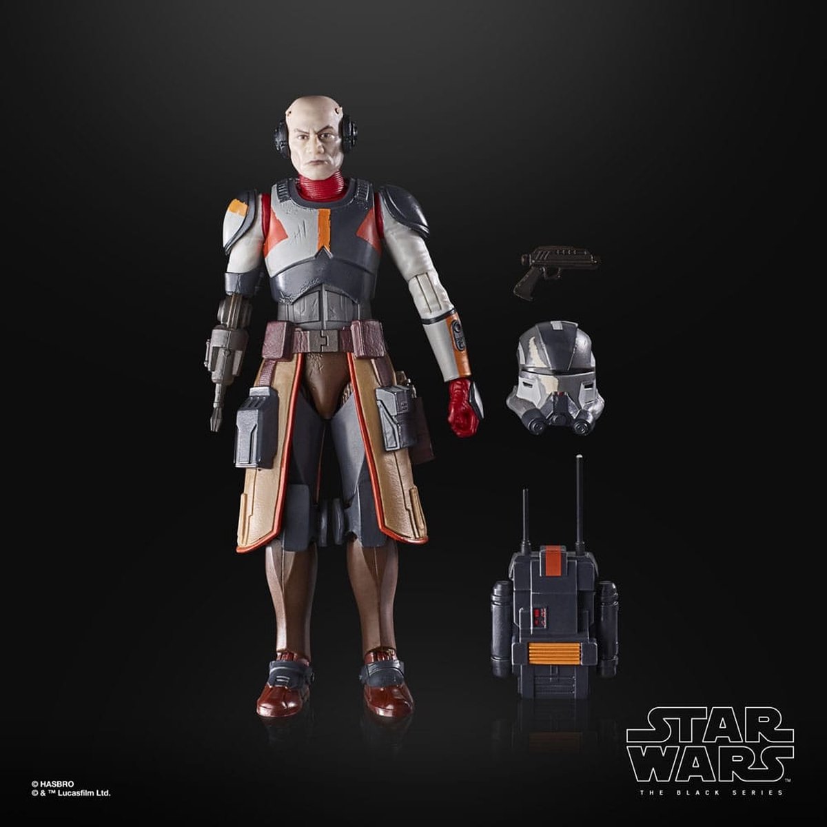 Hasbro Star Wars - The Bad Batch Black Series Echo (Mercenary Gear) 15 cm Actiefiguur - Multicolours