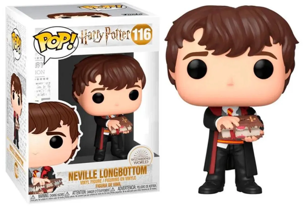 Funko Harry Potter POP! Movies Neville With Monster Book - FUN48068