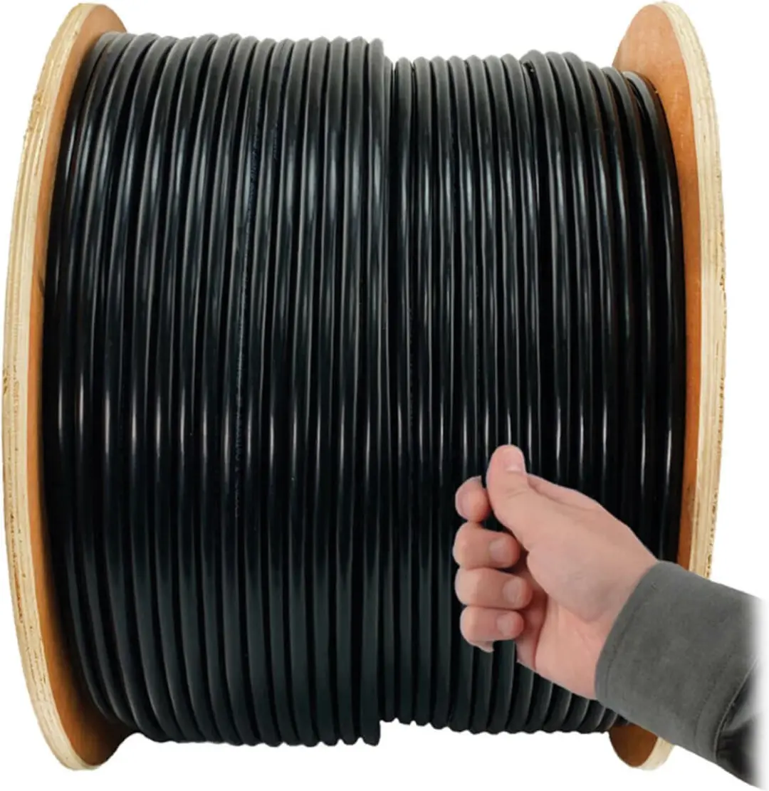 Tripp Lite N222-01K-BK Cat6 Kabel - 305m - Zwart