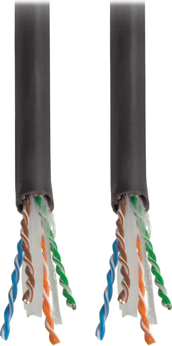 Tripp Lite N222-01K-BK Cat6 Kabel - 305m - Zwart