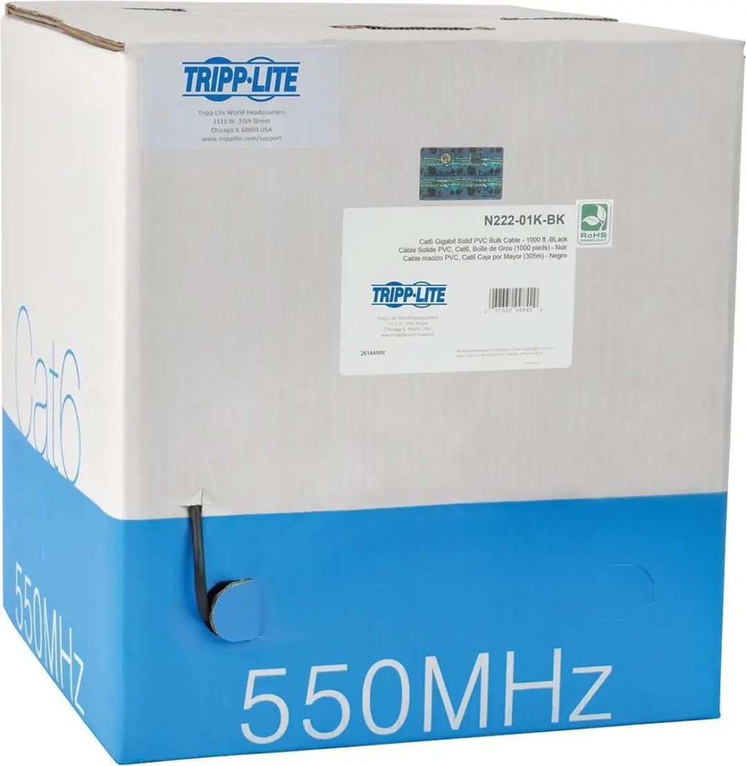 Tripp Lite N222-01K-BK Cat6 Kabel