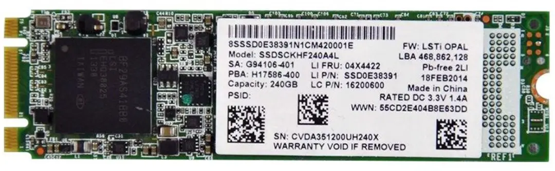Intel SSD Pro 1500 Series SSDSCKHF240A4LN M.2 2280 - 240GB