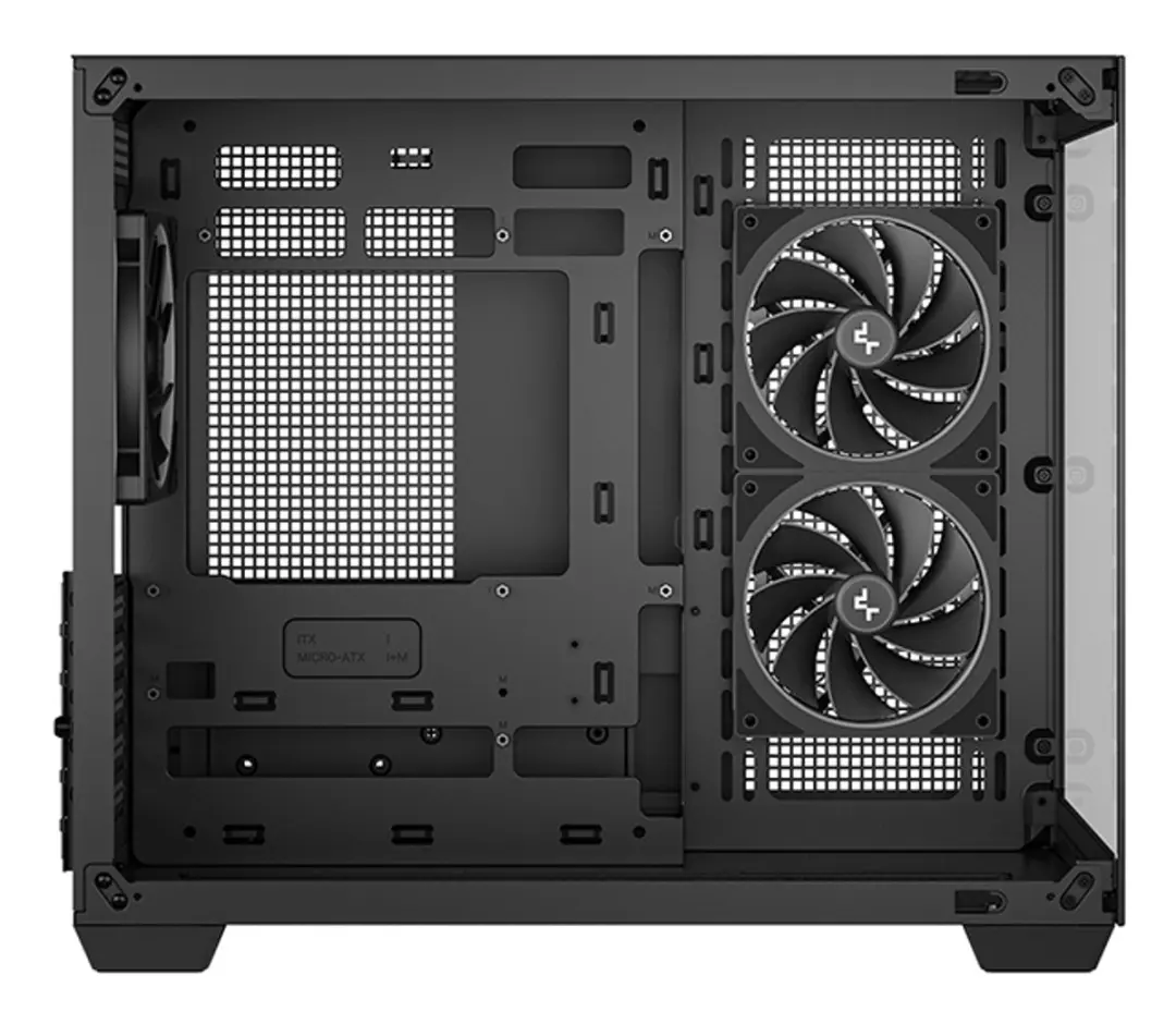 DeepCool CG330 3F Micro-ATX Behuizing - 4 Ventilatoren