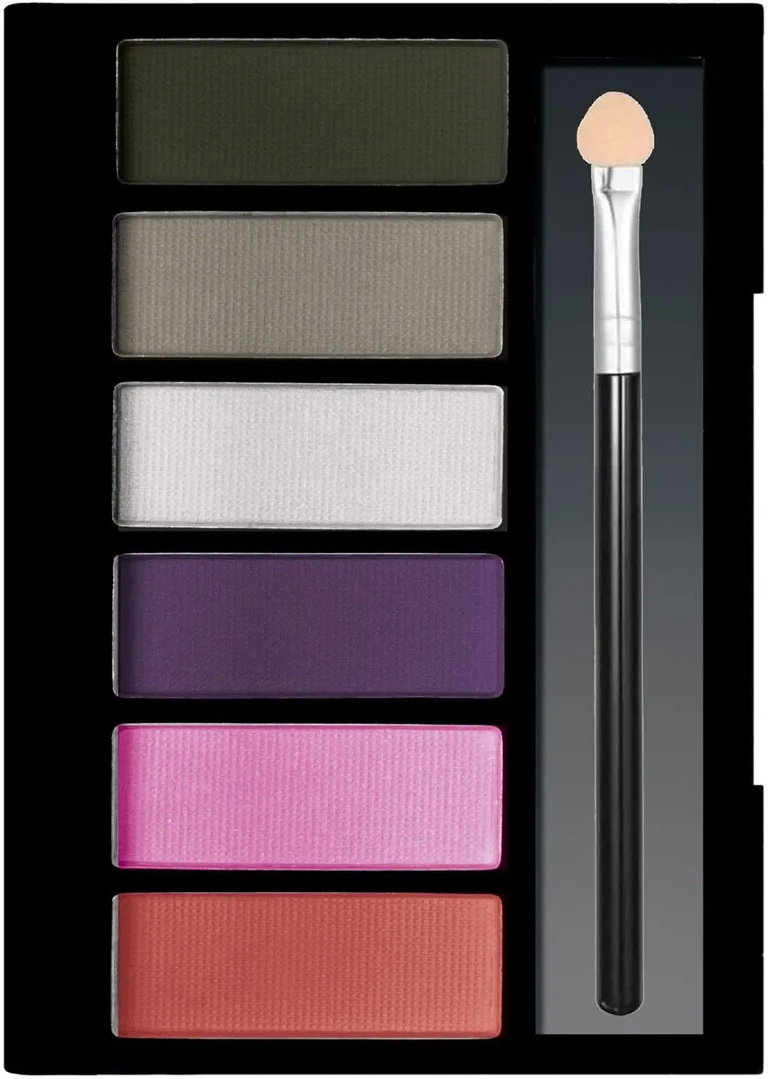 Clementoni Crazy Chic Oogschaduw Palet Party Queen - 6 Kleuren