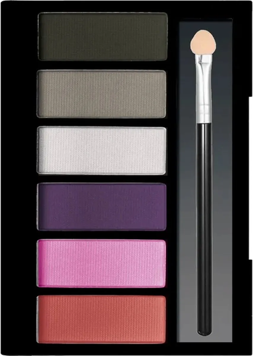 Clementoni Crazy Chic Oogschaduw Palet Party Queen - 6 Kleuren - afbeelding 6 van 6