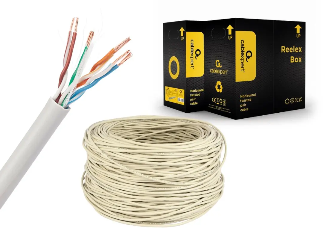 Cablexpert UTP Cat5E Lan-kabel 305m CCA - Grijs