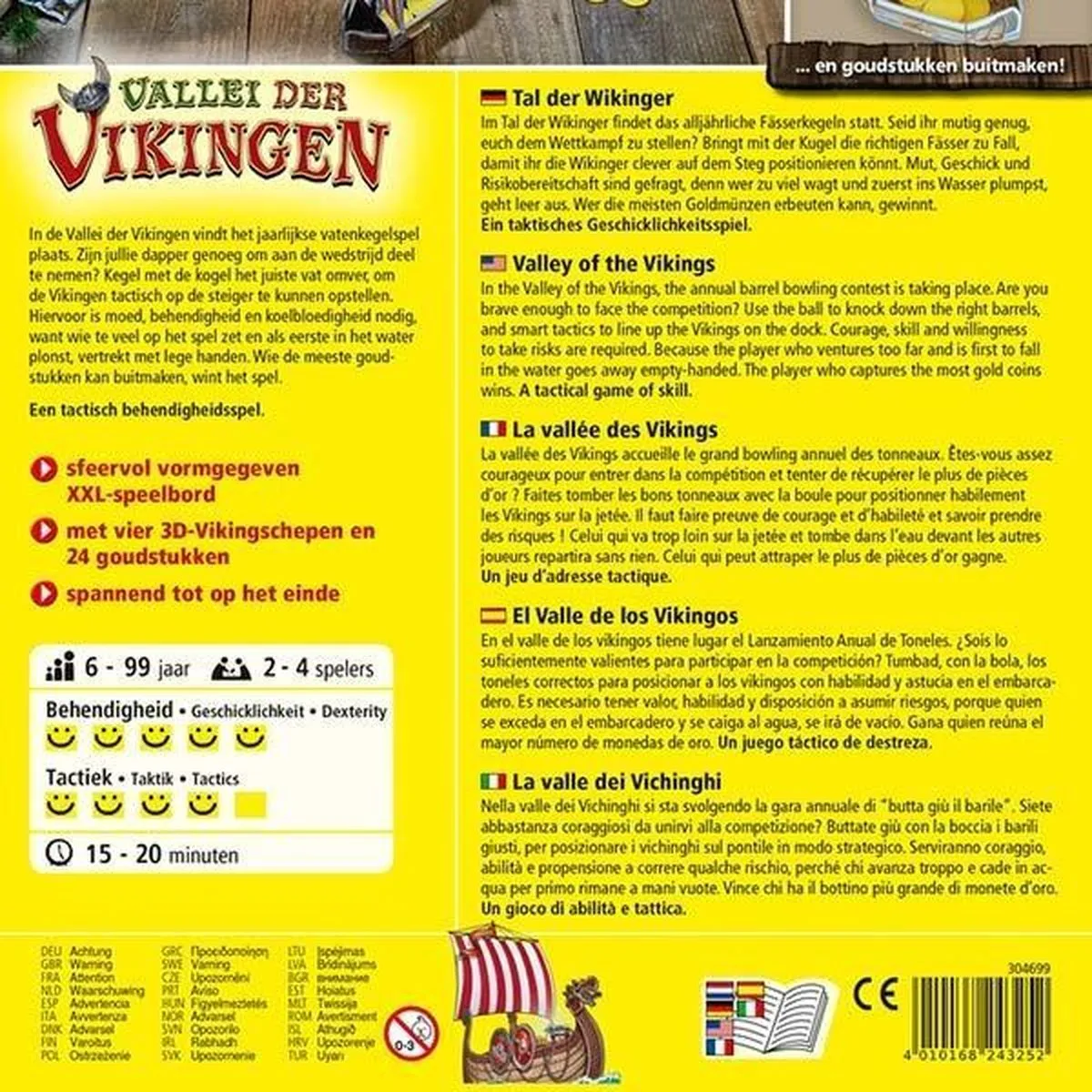 Haba Vallei der Vikingen Gezelschapsspel 304697 - 2-4 Spelers - afbeelding 6 van 6