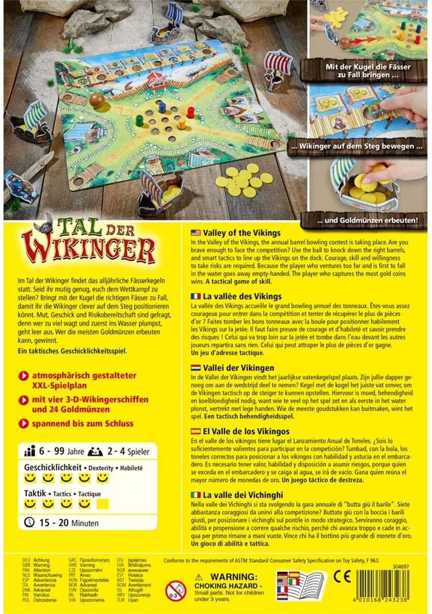 Haba Vallei der Vikingen Gezelschapsspel 304697 - 2-4 Spelers