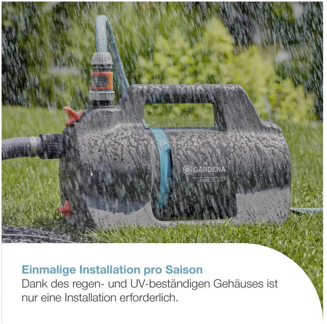 Gardena Besproeiingspomp 5000 Silent Set - 5000 l/h