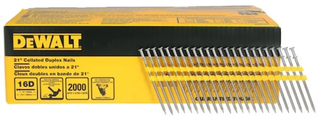 DeWalt DN350 Duplex Nagels 21° 89/76mm