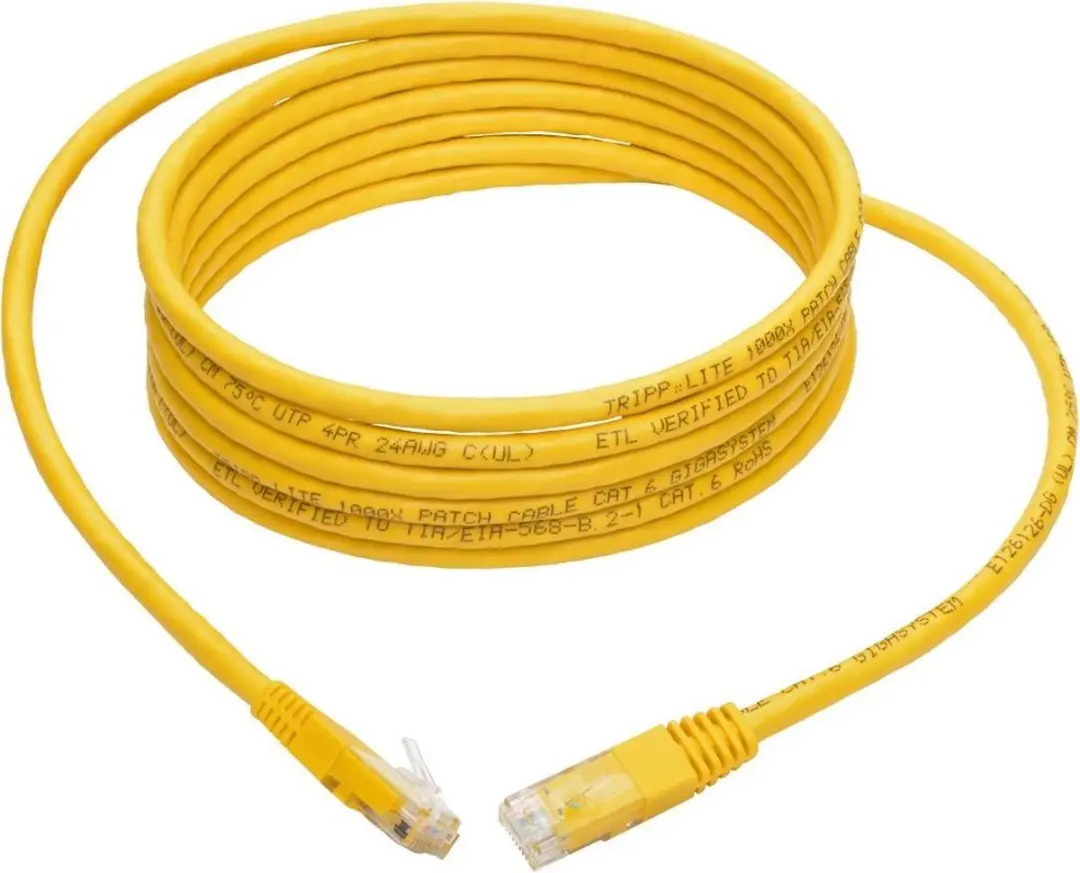 Tripp Lite N200-010-YW Patchkabel Cat5e/6 - Geel - 3m